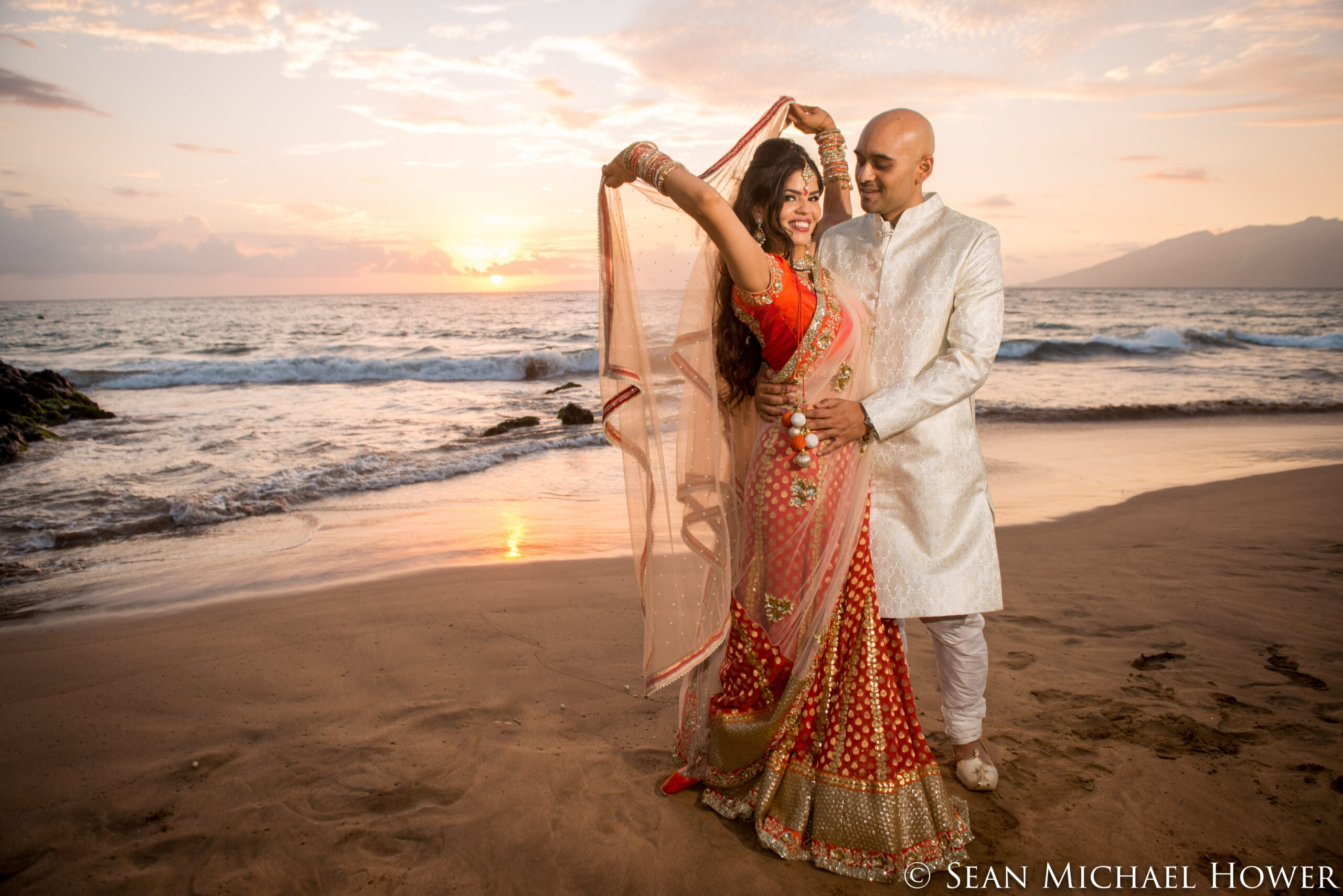 Congrats Rishi & Kranti on your Maui wedding at Andaz in Wailea, Maui!