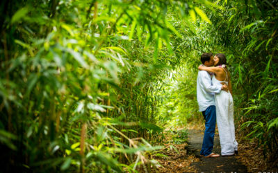 From Miami to Maui, congrats Matt & Marcela on your Iao Valley wedding!