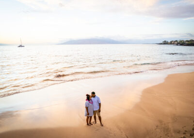 Maui Surprise Engagement Proposal Drone