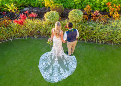 Drone Royal Lahaina Maui Wedding by Sean M. Hower©
