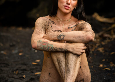 Maui Nude Model in Hana Boudoir