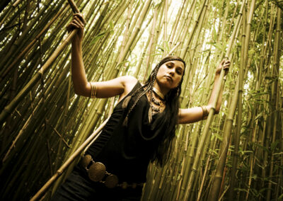 Female Rapper Bamboo Forest Maui