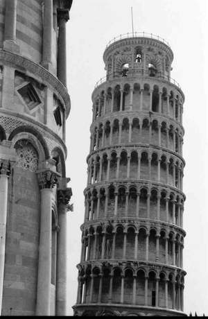 Pisa Italy 1996© black & white film